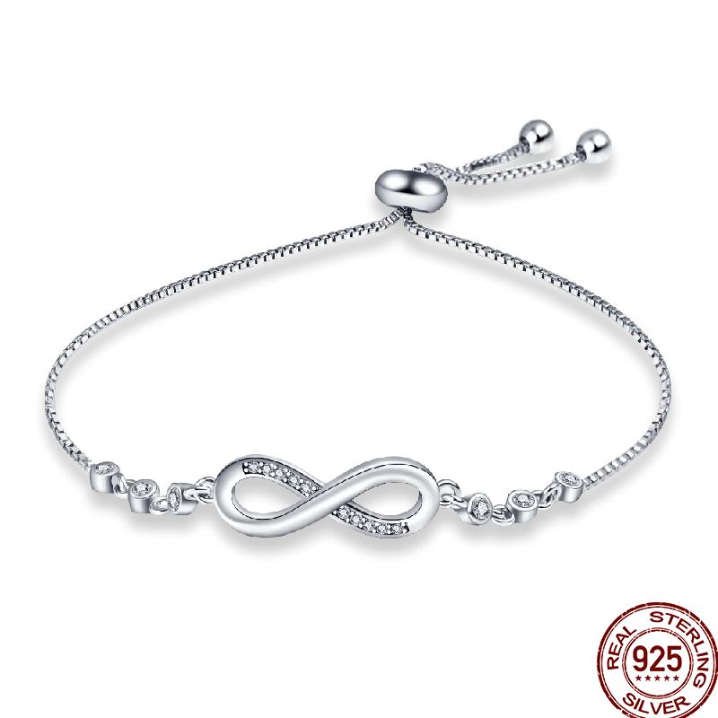 TSW Infinity Bliss 925 Silver Bracelet