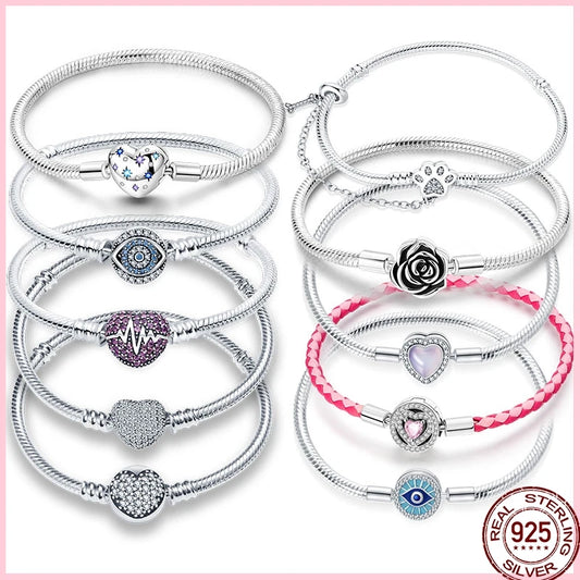 TSW Infinity Bliss 925 Silver Bracelet