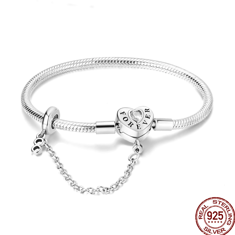 TSW Infinity Bliss 925 Silver Bracelet