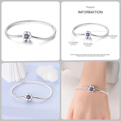 TSW Infinity Bliss 925 Silver Bracelet