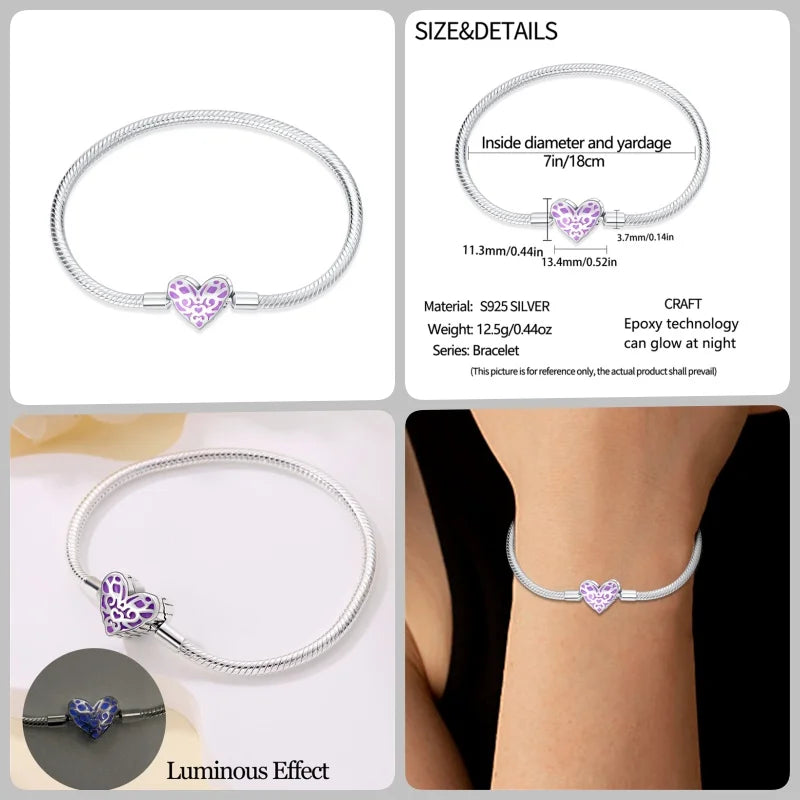 TSW Infinity Bliss 925 Silver Bracelet