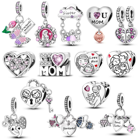 TSW 925 Sterling Silver Charms