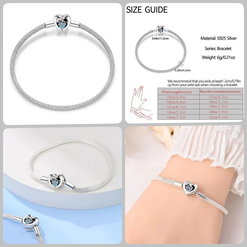 TSW Infinity Bliss 925 Silver Bracelet