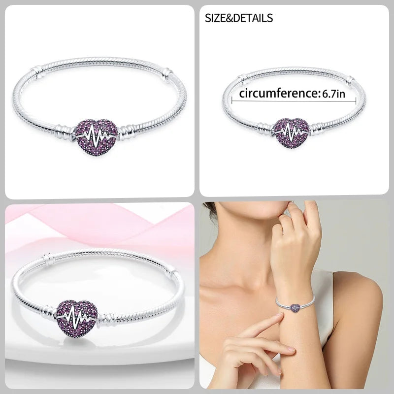 TSW Infinity Bliss 925 Silver Bracelet