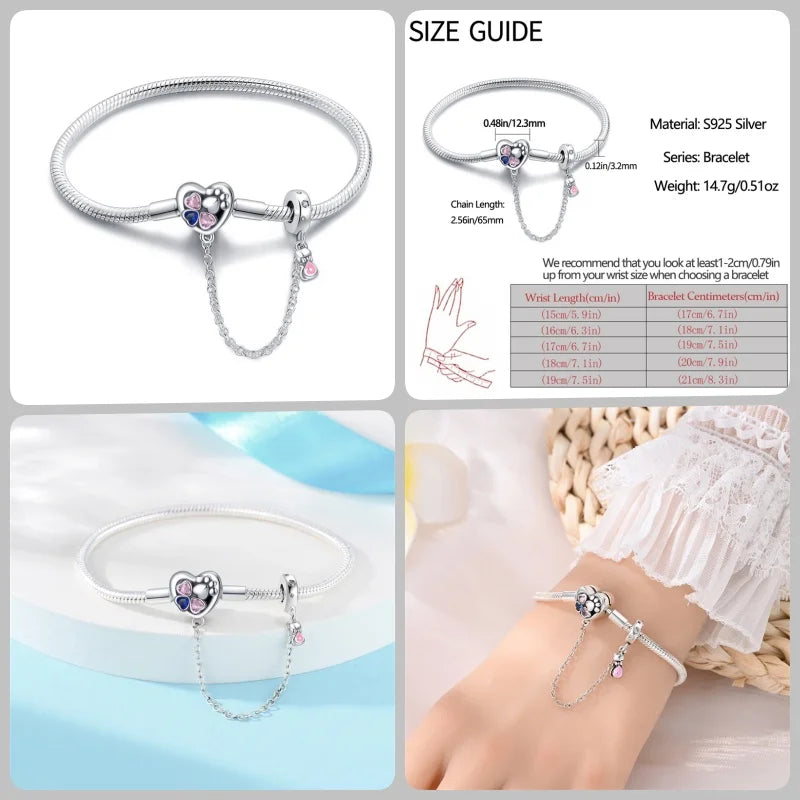 TSW Infinity Bliss 925 Silver Bracelet