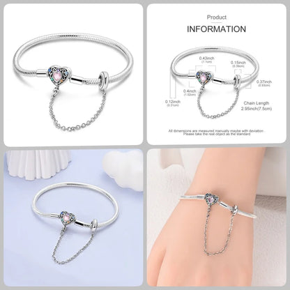 TSW Infinity Bliss 925 Silver Bracelet